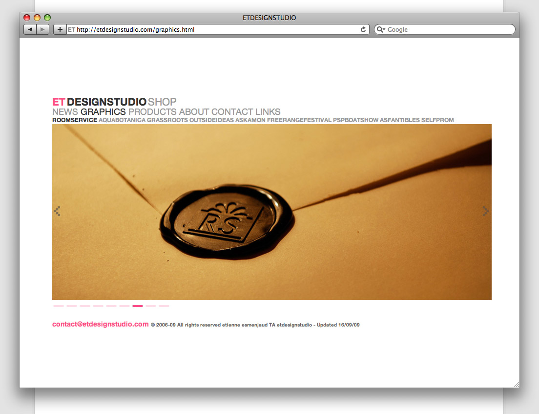 ETDESIGNSTUDIO Product page